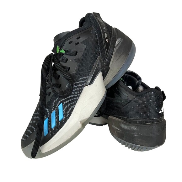 Adidas D.O.N. Issue 4 J XBOX Youth Basketball Shoes Kids Boy Size 5Black